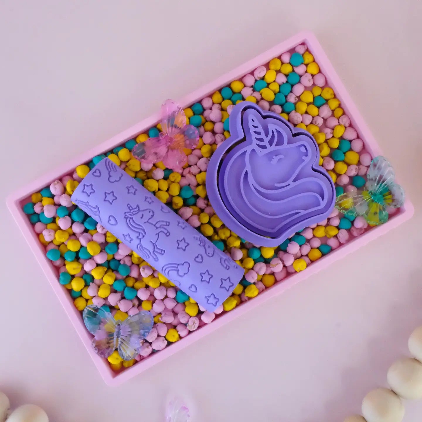 Eco Textured Roller - Unicorn