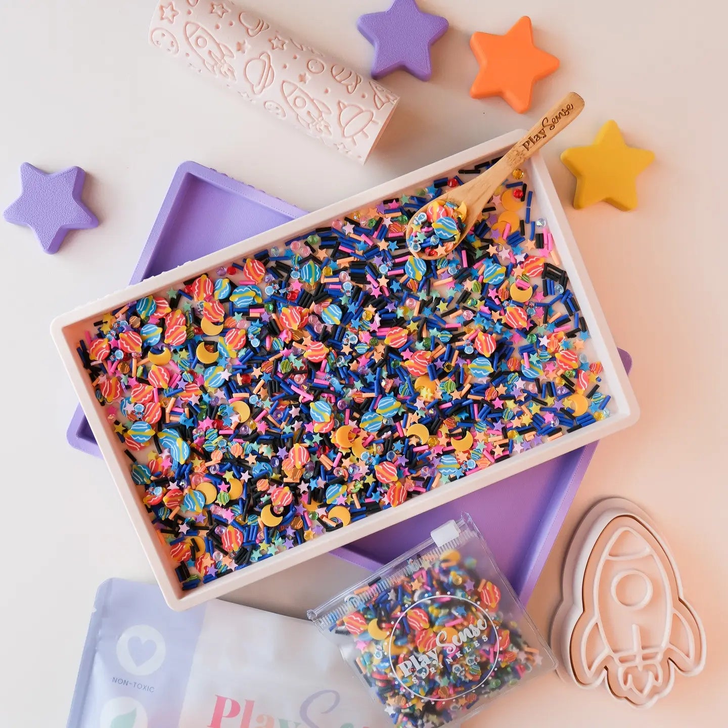 Play Dough Sprinkles - Space