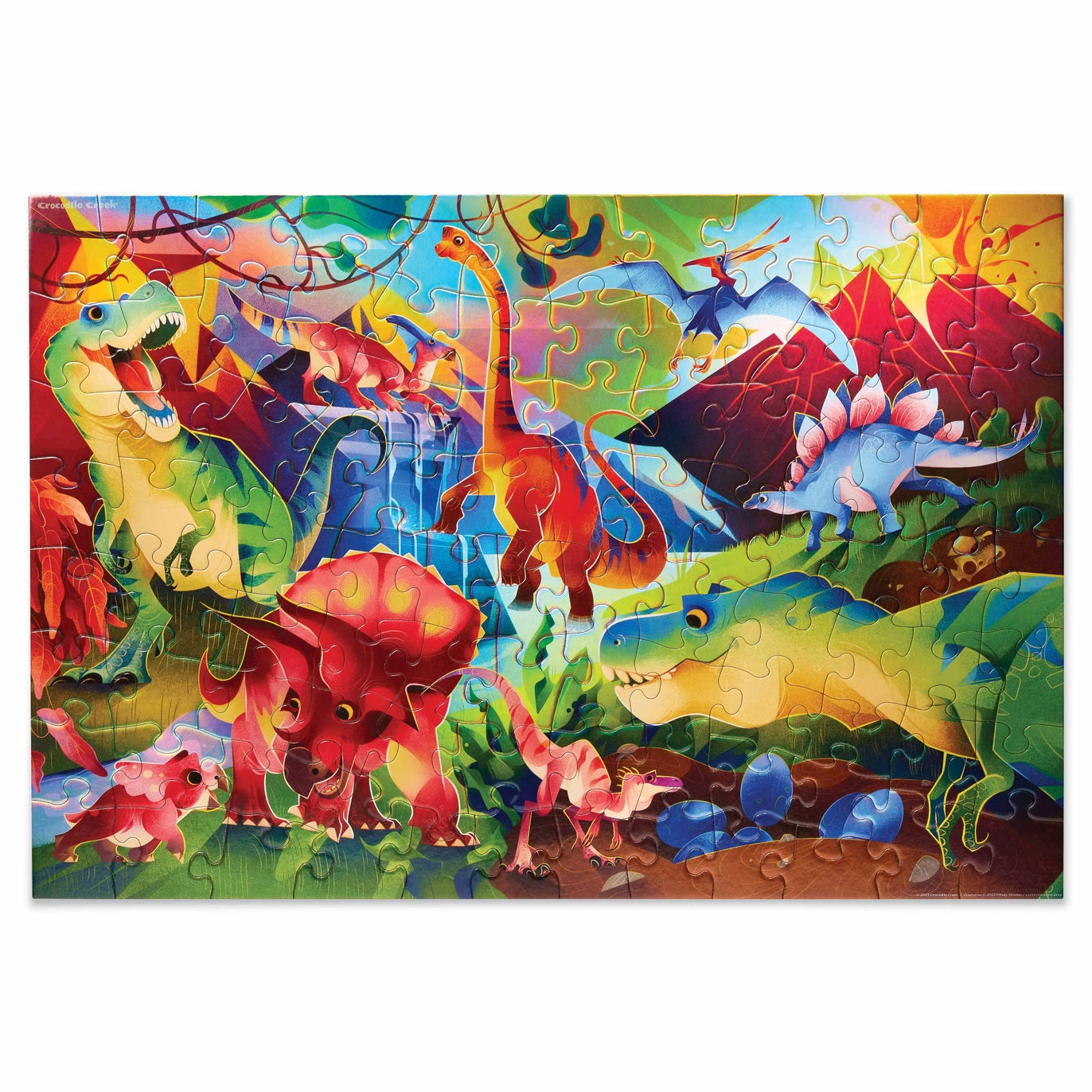 Holographic Puzzle 100 Pc - Dinosaur World