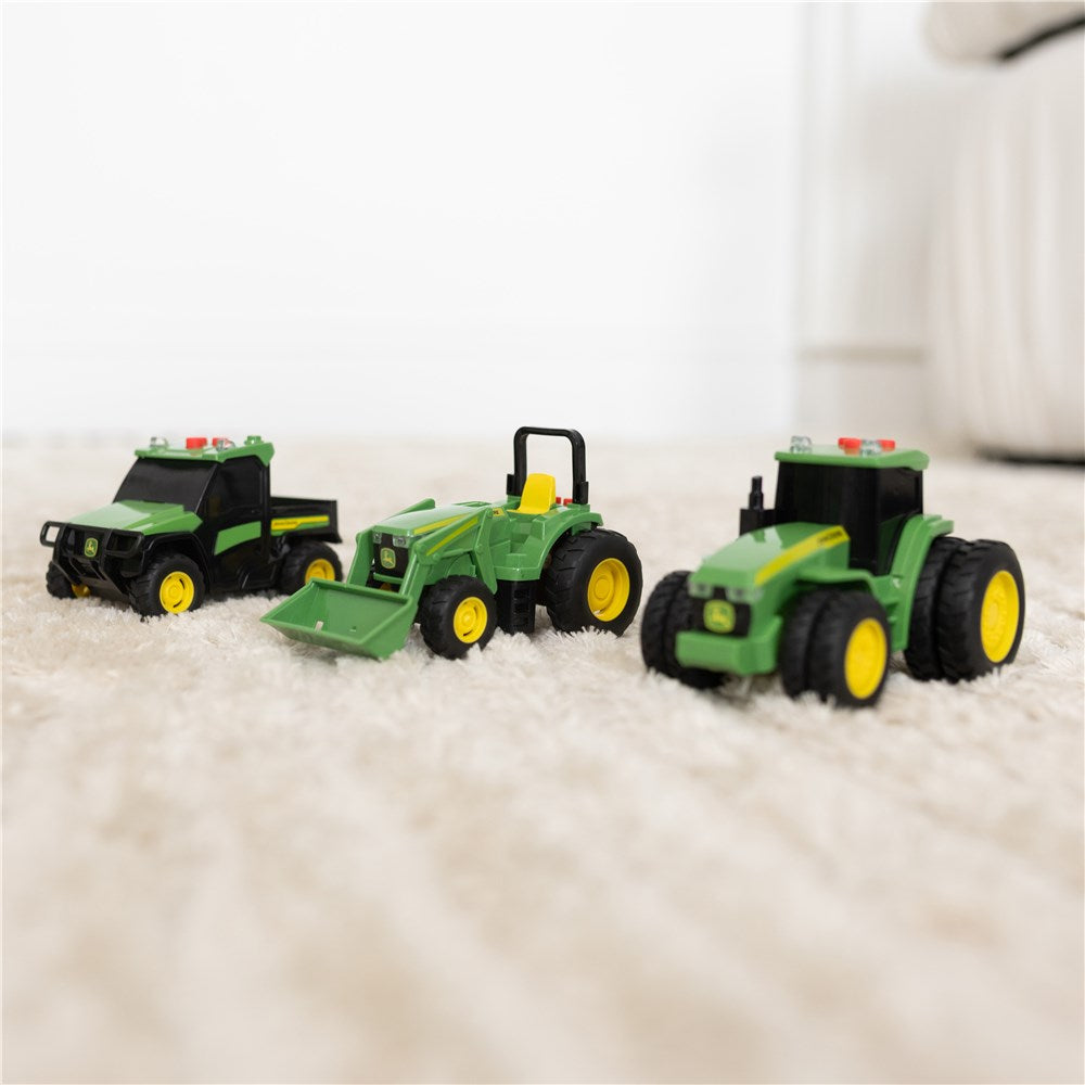 John Deere Lights and Sound Mini Vehicles - Pack of Three
