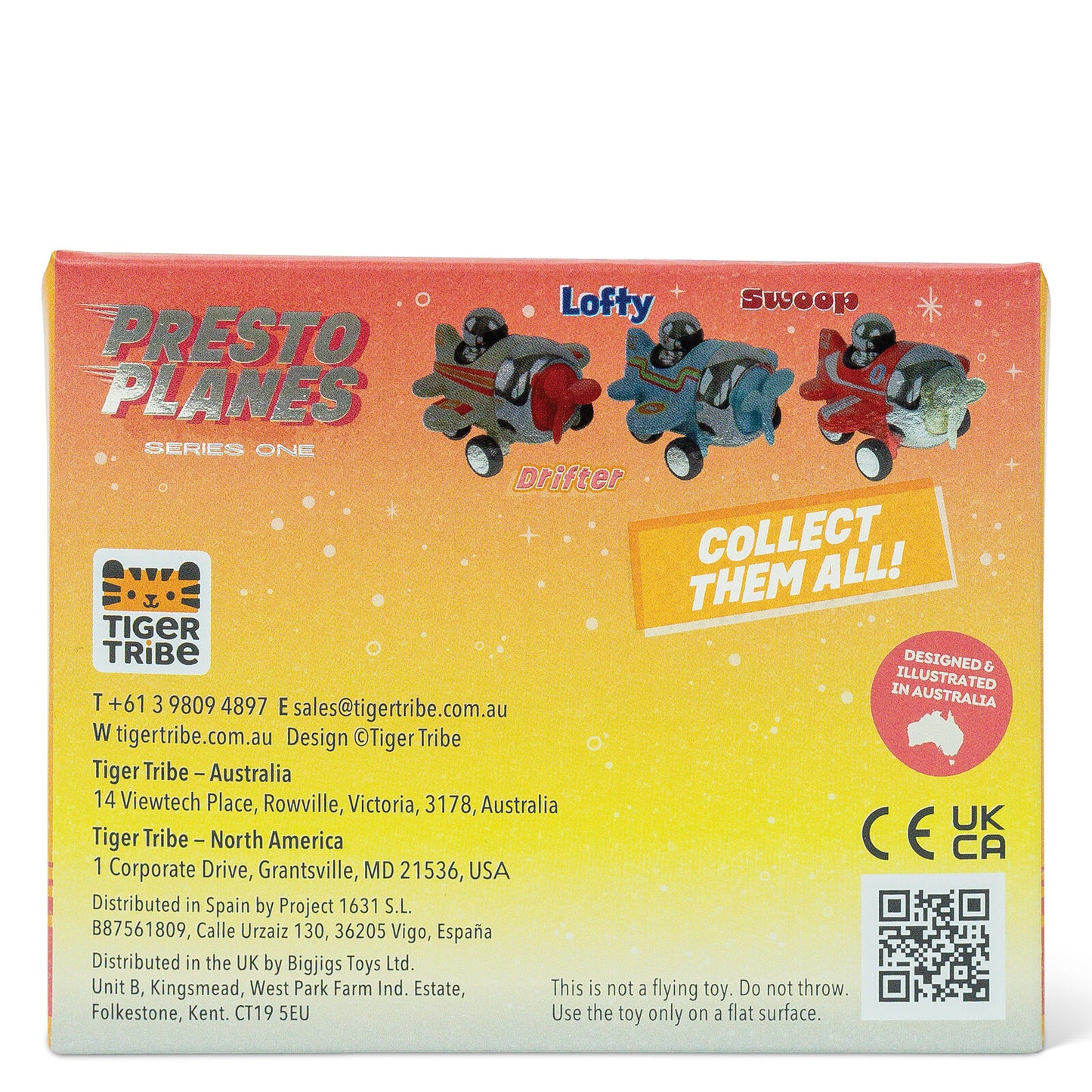 Presto Planes - Drifter (Cream)