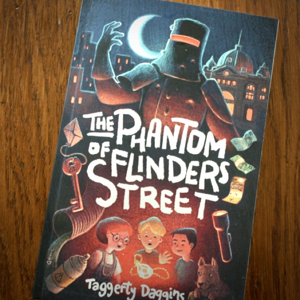 The Phantom of Flinders Street Soft Cover Book by Taggerty Daggins