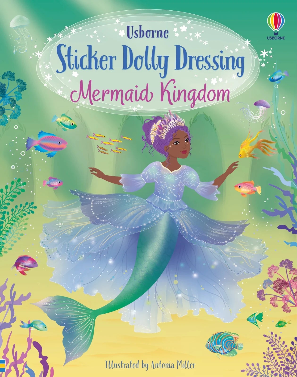 Sticker Dolly Dressing Mermaid Kingdom Softcover Book