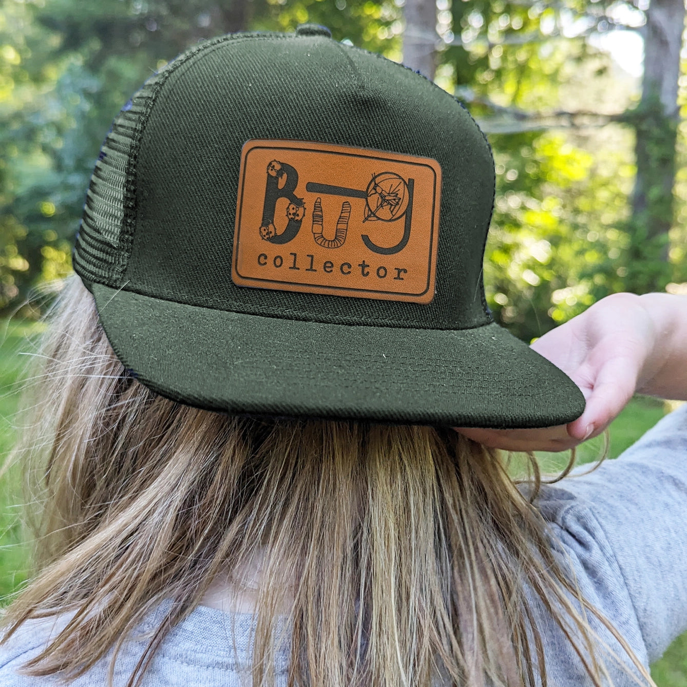 Bug Collector Outdoor Trucker Hat - Green