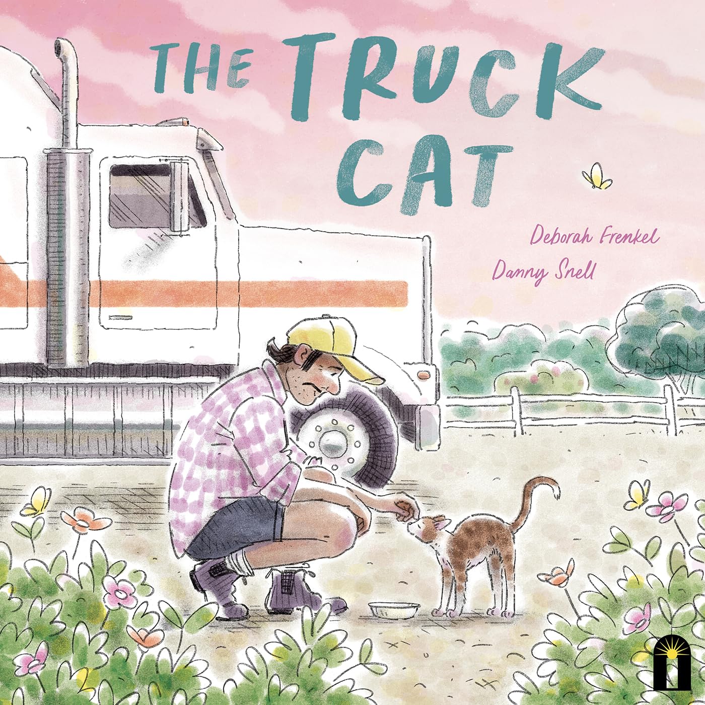 The Truck Cat Hard Cover Book