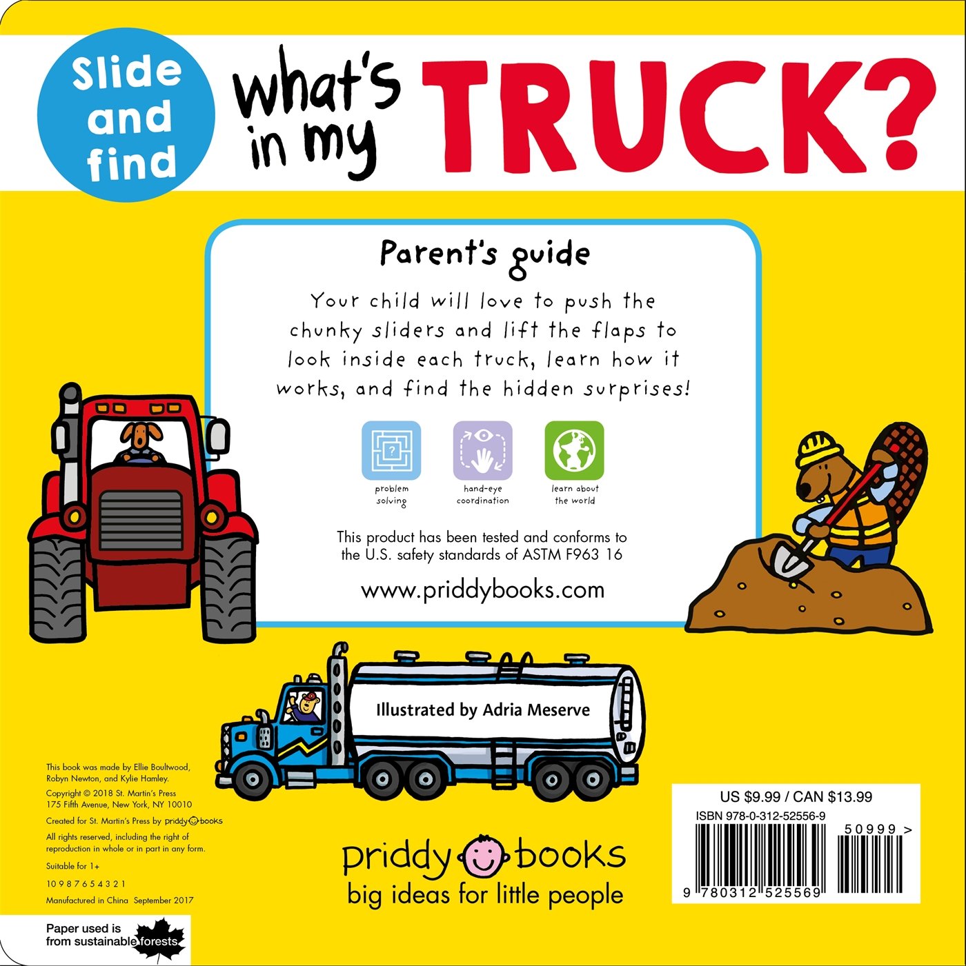 What's in My Truck?: A Slide and Find Book Board Book