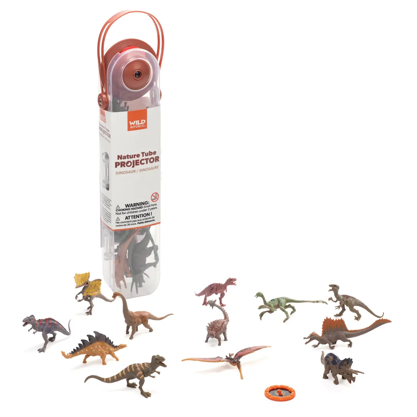Nature Tube - Projector Dinosaurs