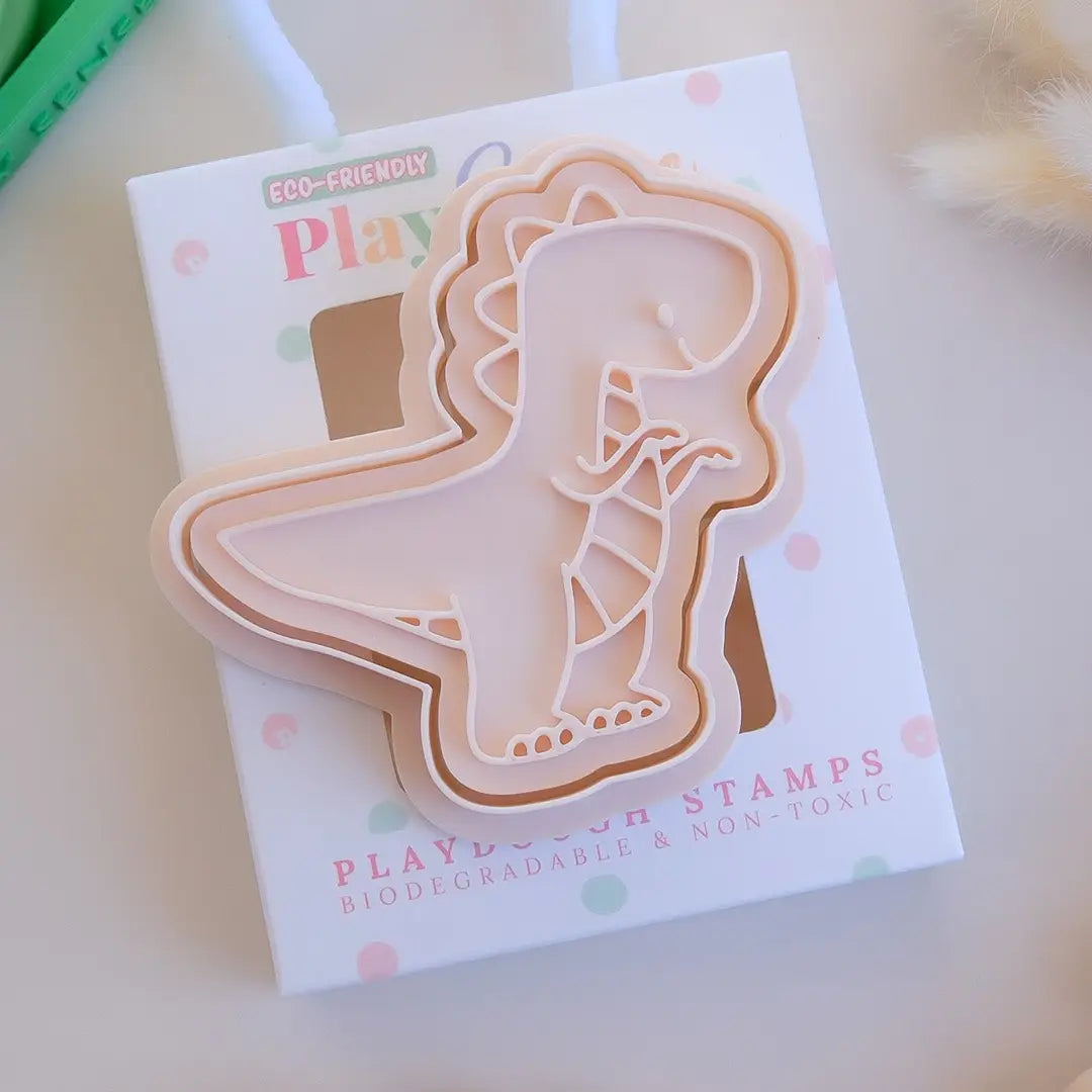 Eco Playdough Stamp - T-Rex