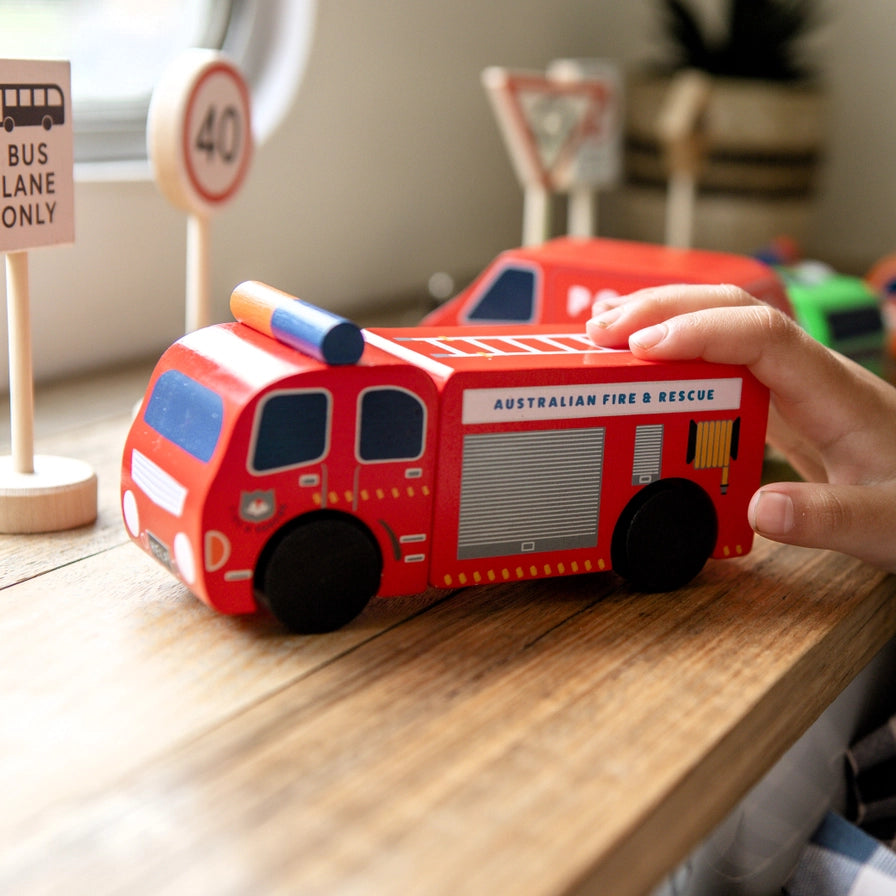 Wooden Toy Cars Australian Vehicles by Make Me Iconic