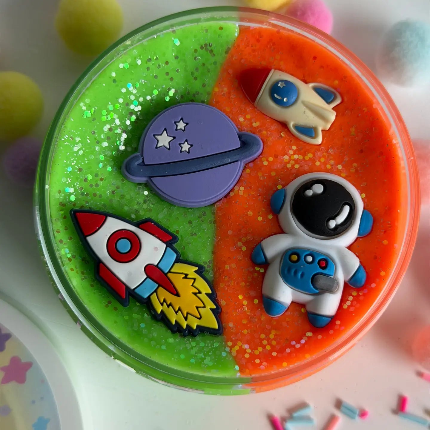 Into Space Playdough 250g Tub