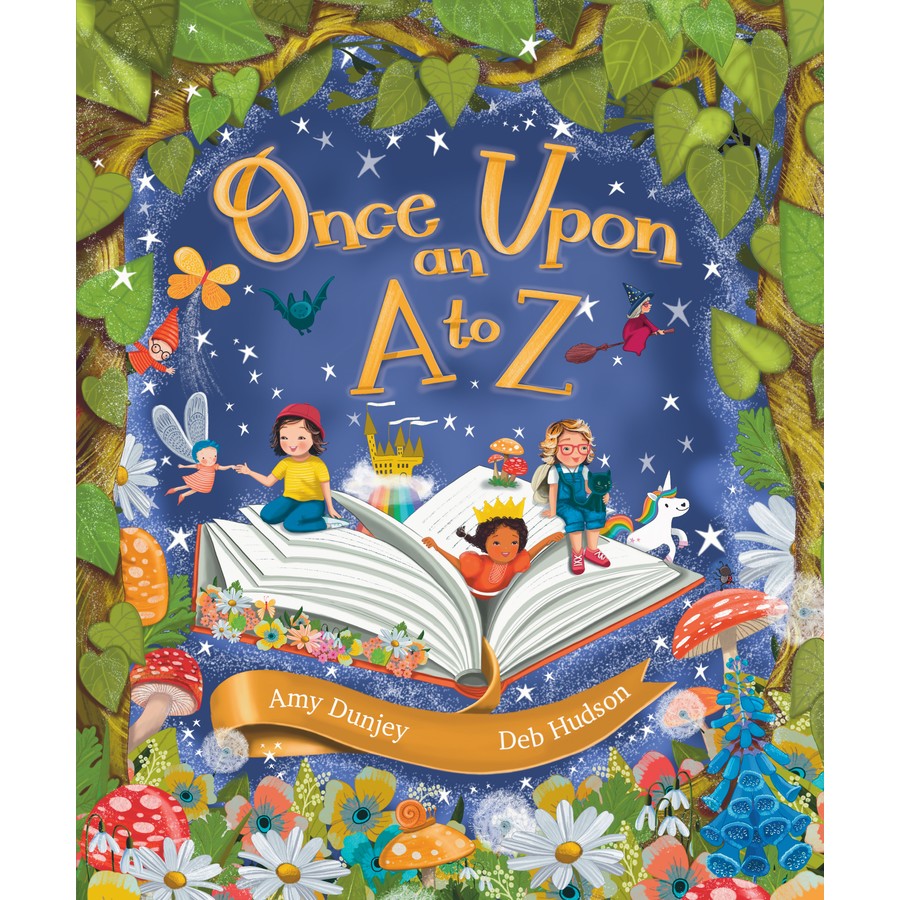 Once Upon an A to Z Hard Cover Book