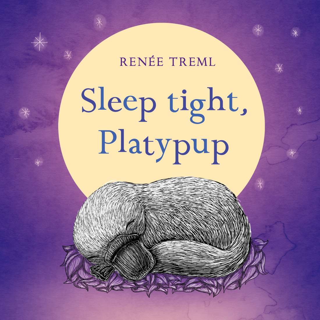 Sleep Tight Platypup Hard Cover Book