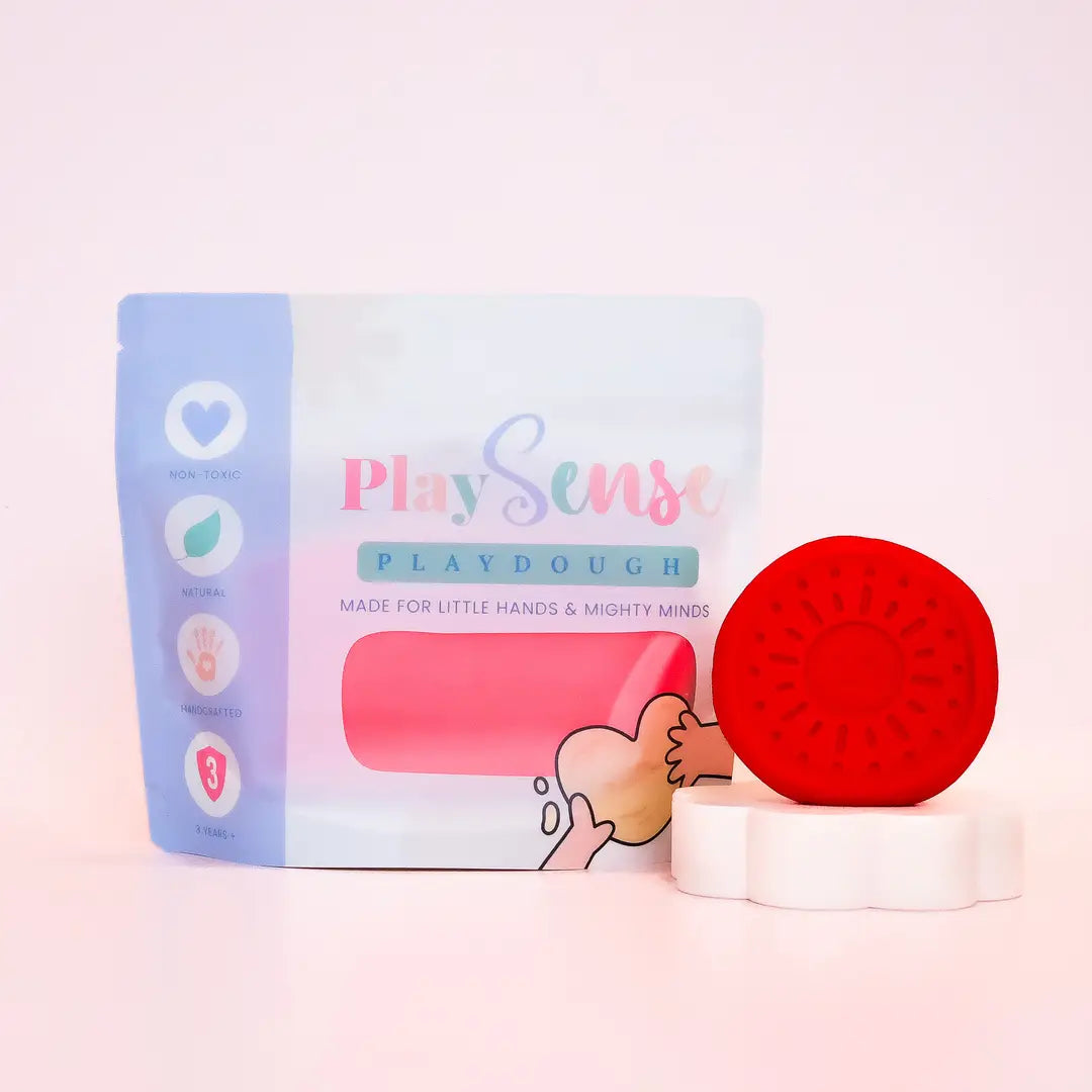 Play Sense Dough - Bright Red - Cherry Scented