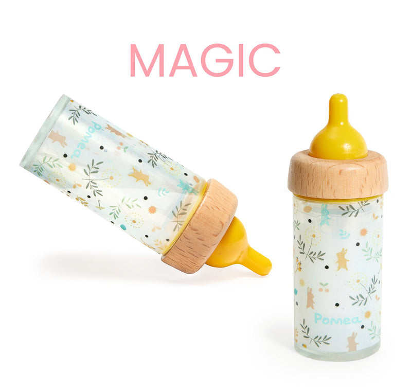 Baby Pomea Doll's Magic Feeding Bottle by Djeco