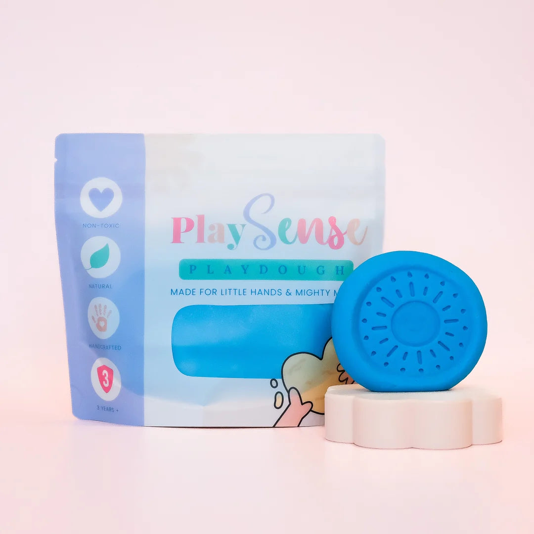 Play Sense Dough - Bright Blue - Blue Slushie Scented