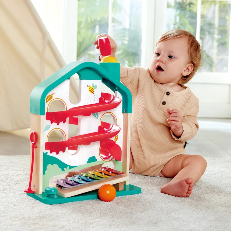 Melody Mansion Ball Run by Hape