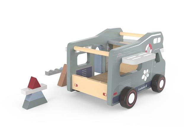 Camping Van Trip with 24pc Blocks
