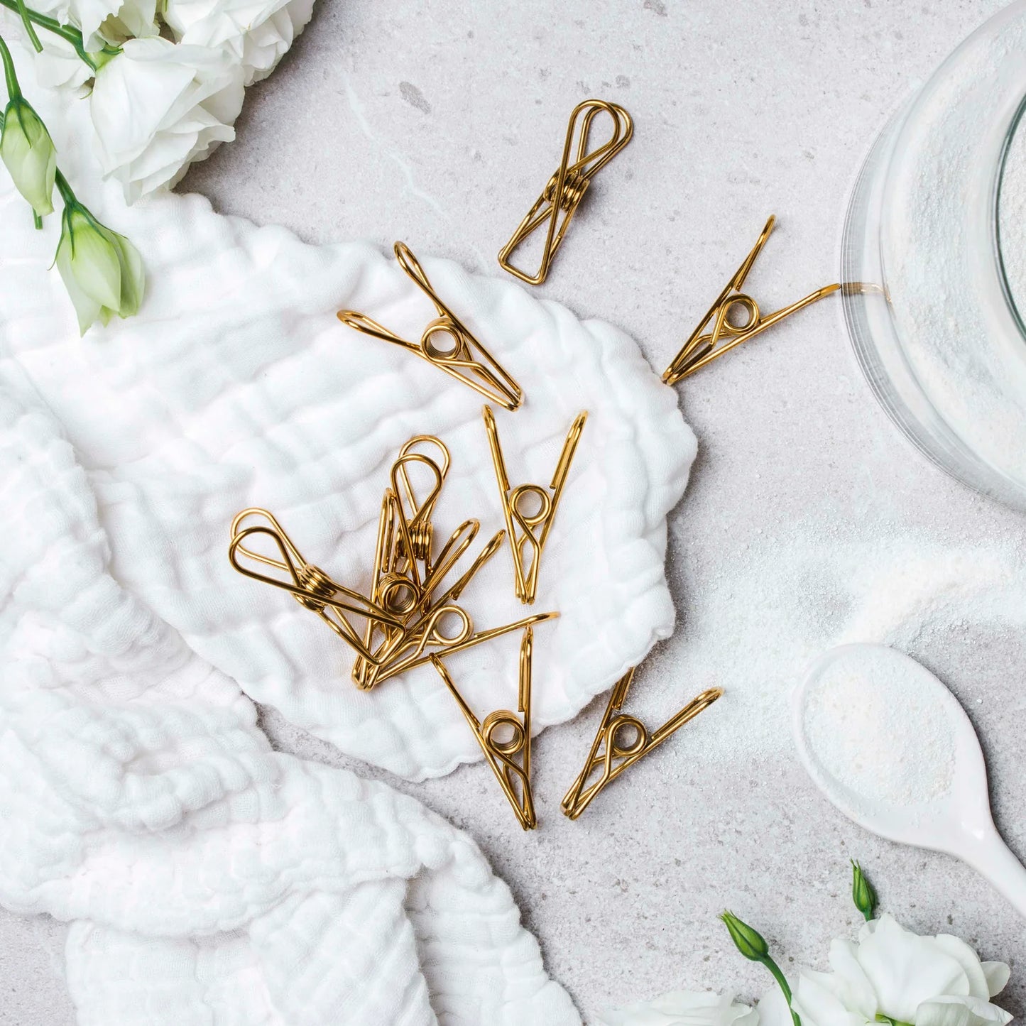 Ever Eco Gold Clothes Pegs - Pack of Twenty