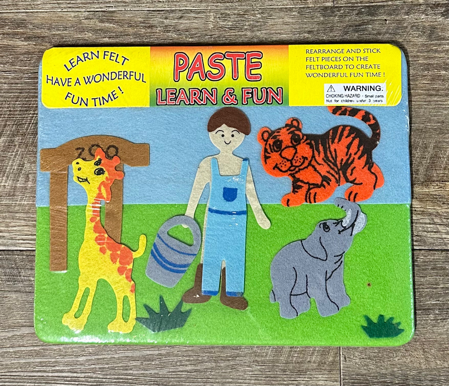 Small Felt Story Board - Zoo