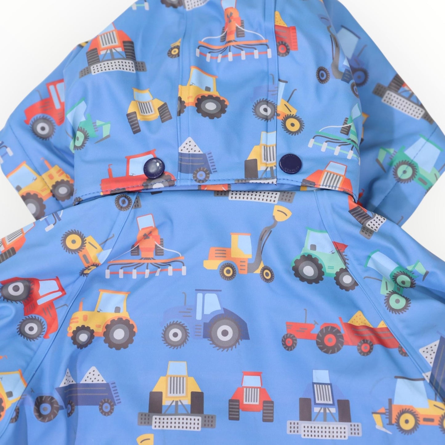 On The Farm Raincoat Blue