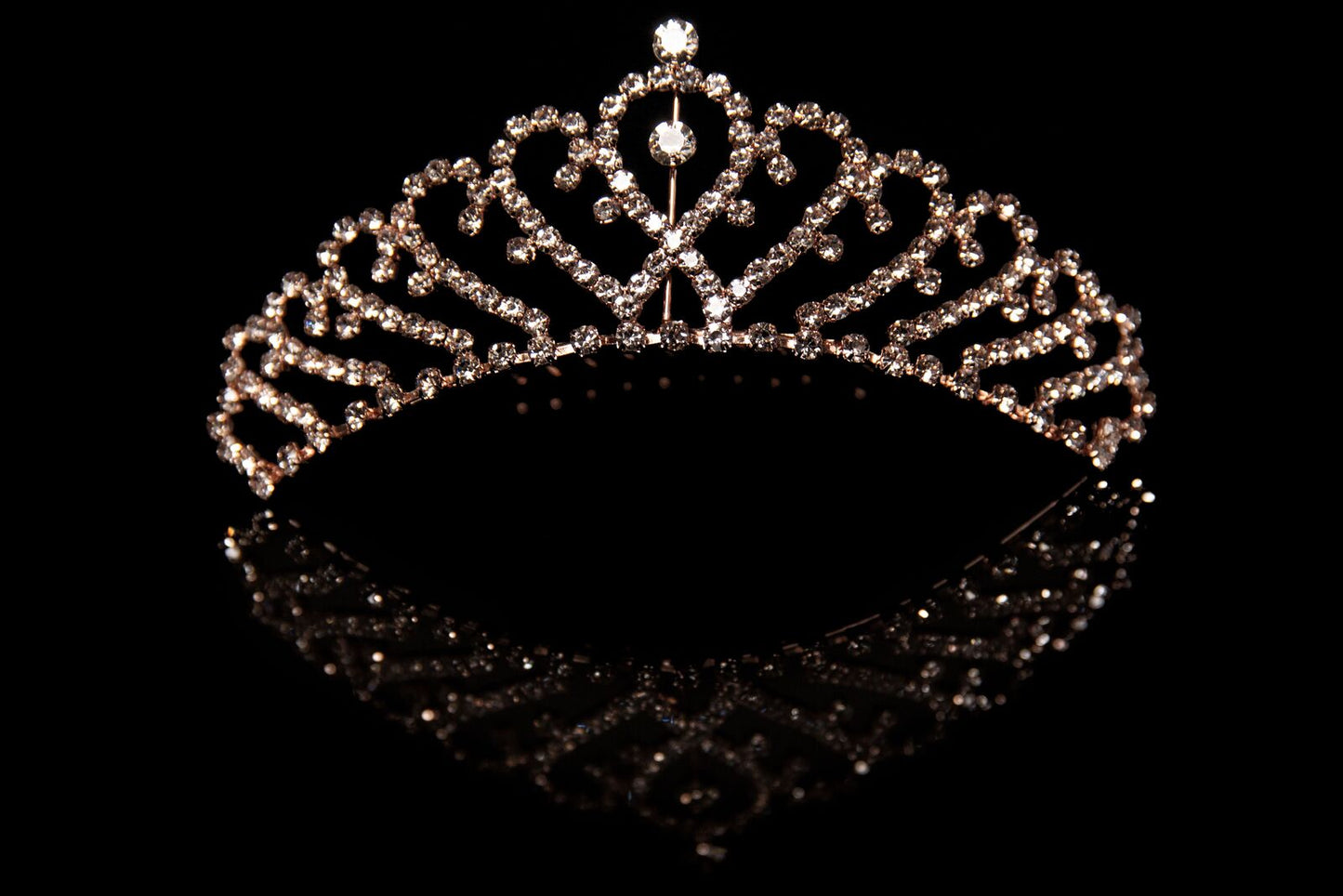 Medium Cassie Tiara Rose Gold