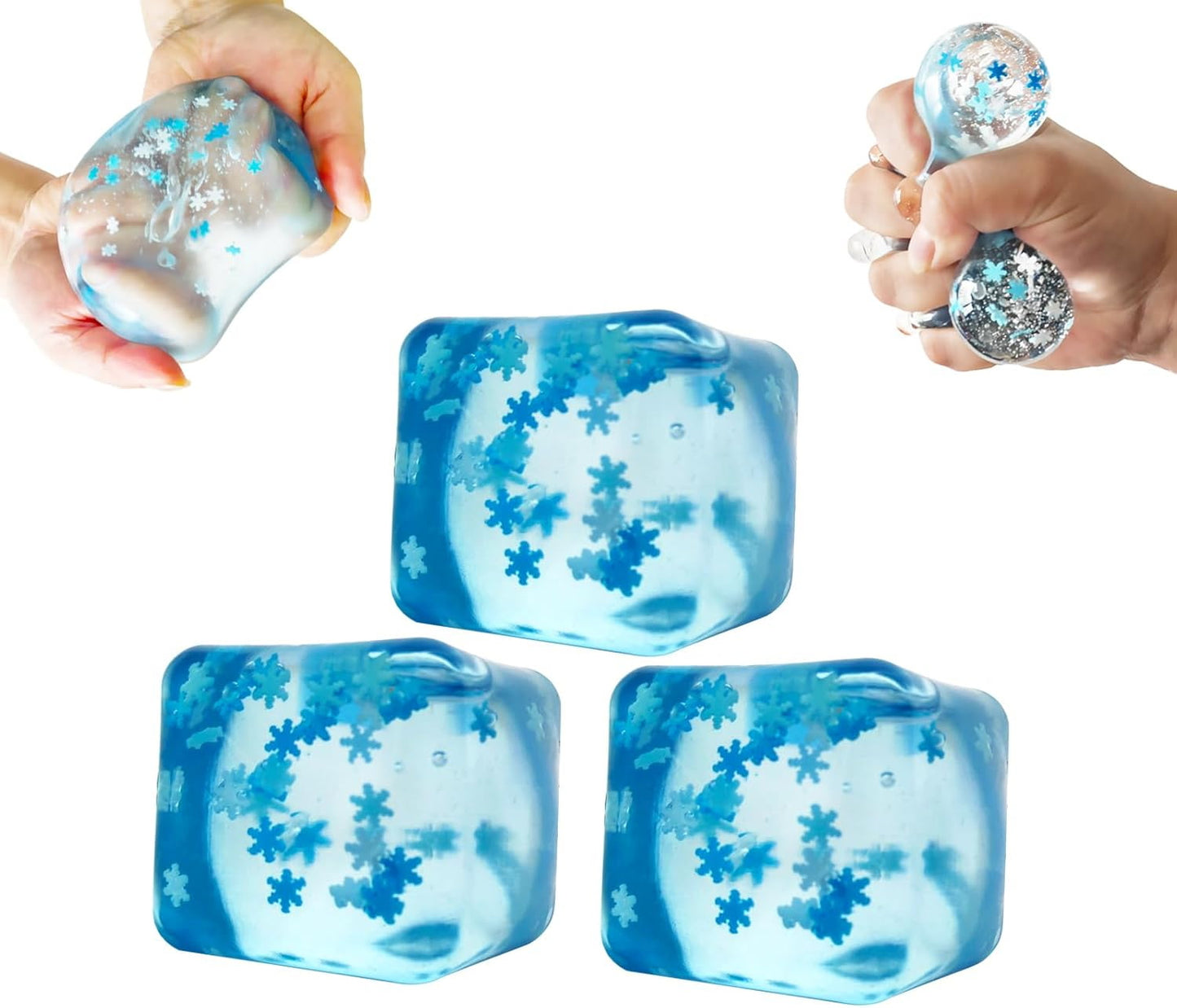 Squeezy Blue Ice Cube