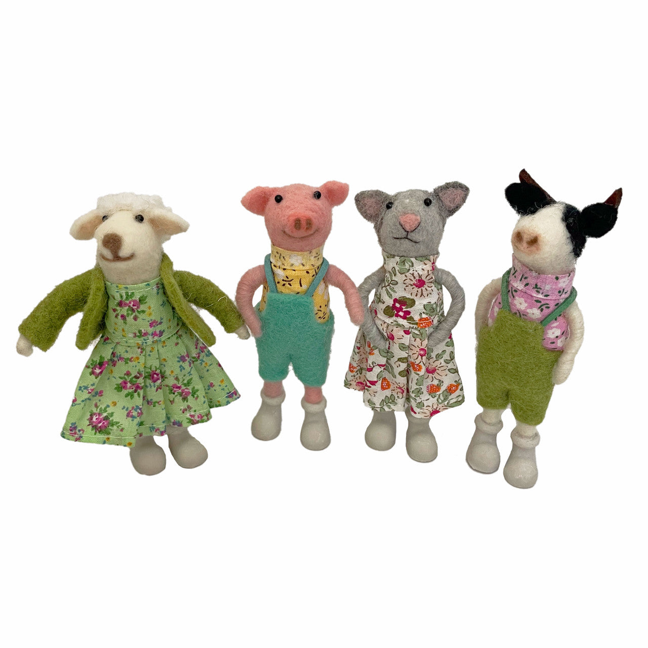 Handmade Felt Farm Friends