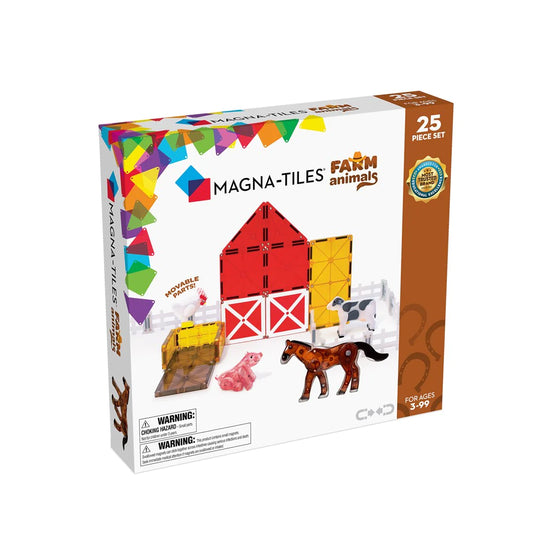 Magna Tiles Farm Animals Twenty Five Piece Set