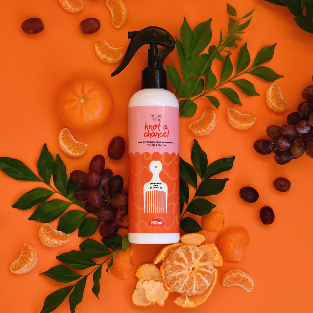 No Nasties Plant Based Hair Detangler 250mls - Mandarin and Grape