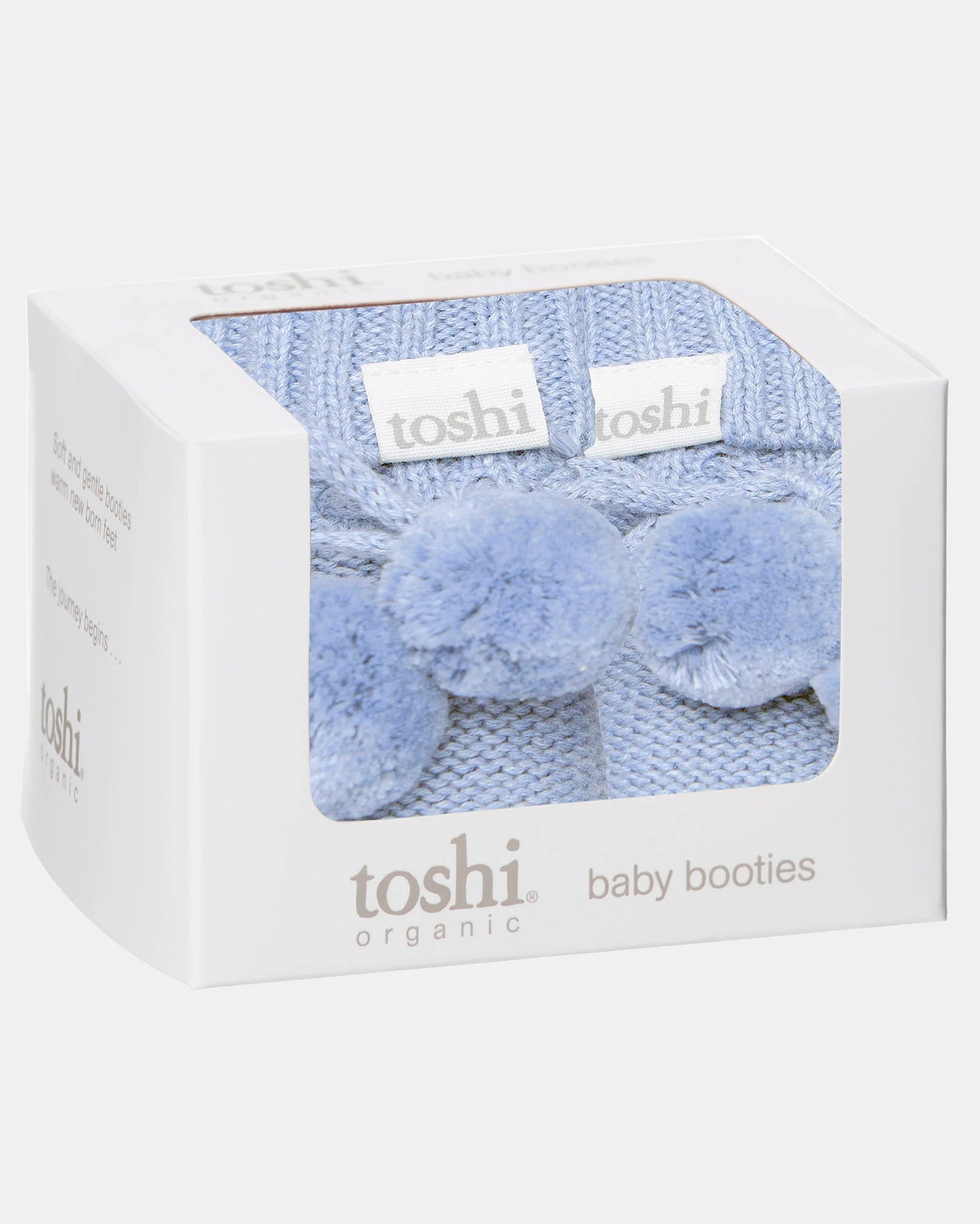 Toshi Organic Booties Marley Seabreeze