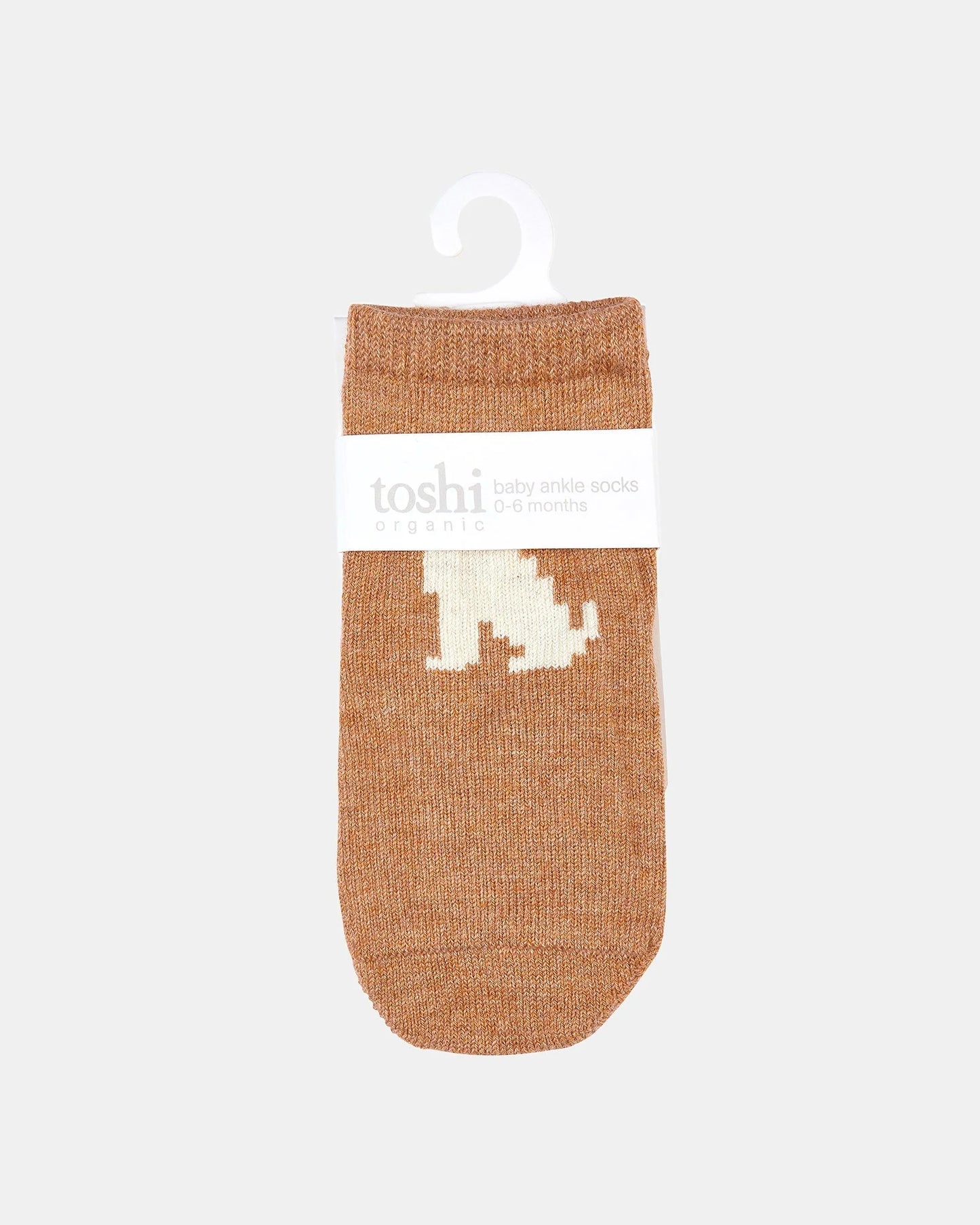 Toshi Organic Socks Ankle Jacquard - Puppy
