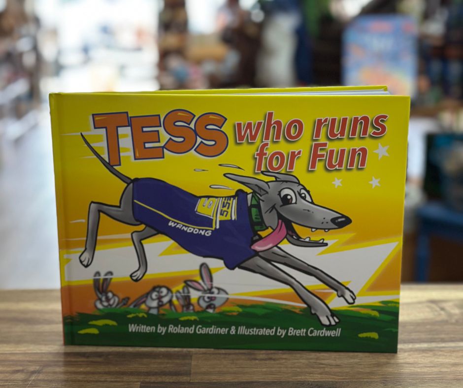 Tess Who Runs For Fun Hard Cover Book by Roland Gardiner