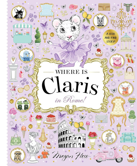 Where is Claris in Rome!: Claris: A Look-and-find Story!