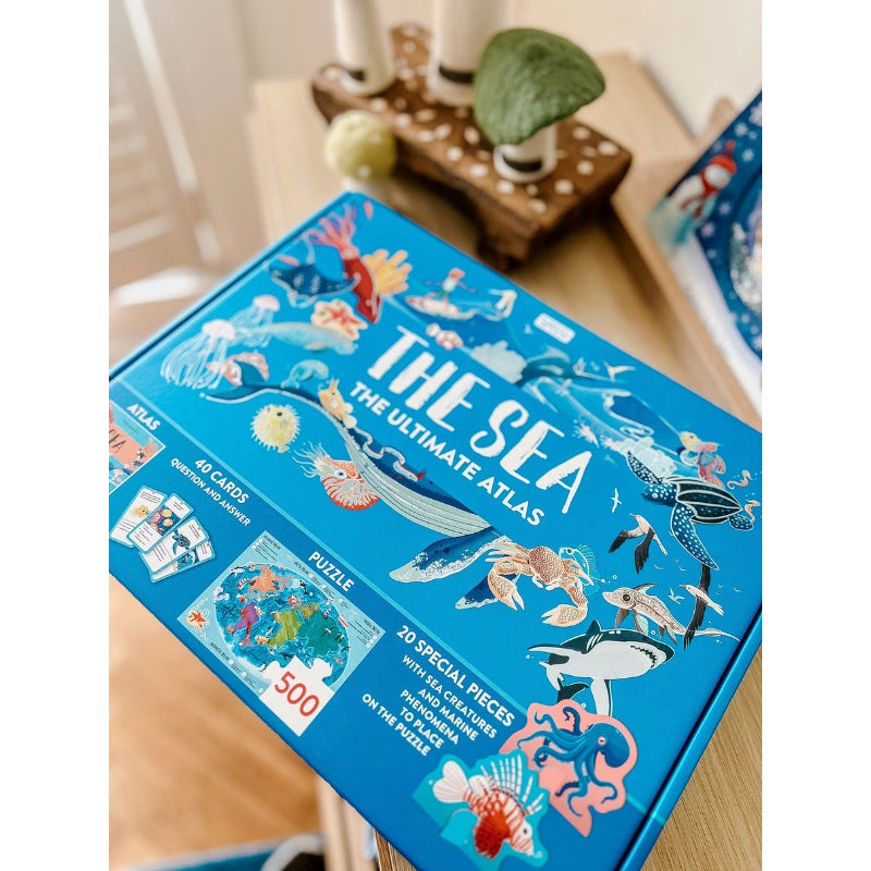 Sassi the Ultimate Atlas and Puzzle Set - the Sea 3D Models and Puzzle