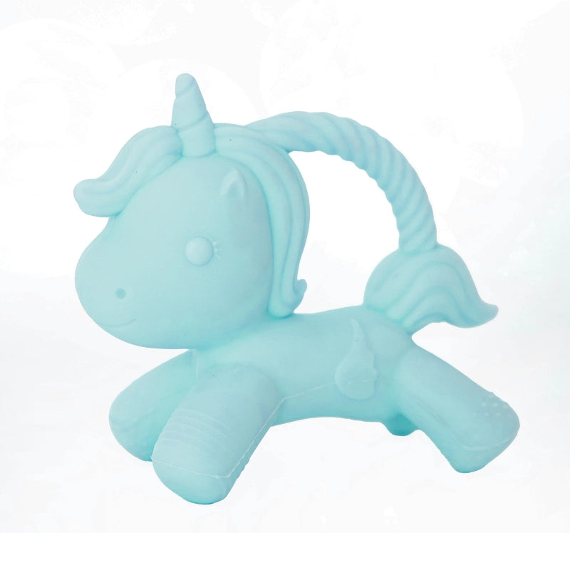 Unicorn Teether - Blue by Jellystone Designs