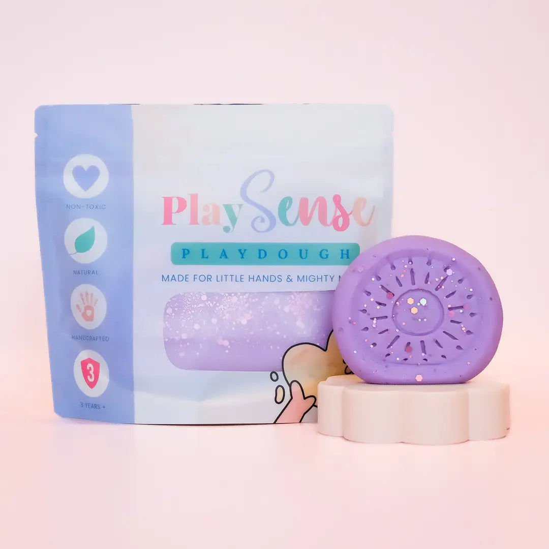 Play Sense Dough - Glitter Purple - Bubblegum Scented