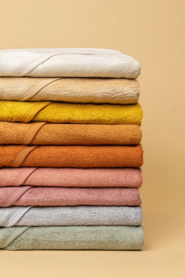 Hooded Towel - Oat by Kiin Baby