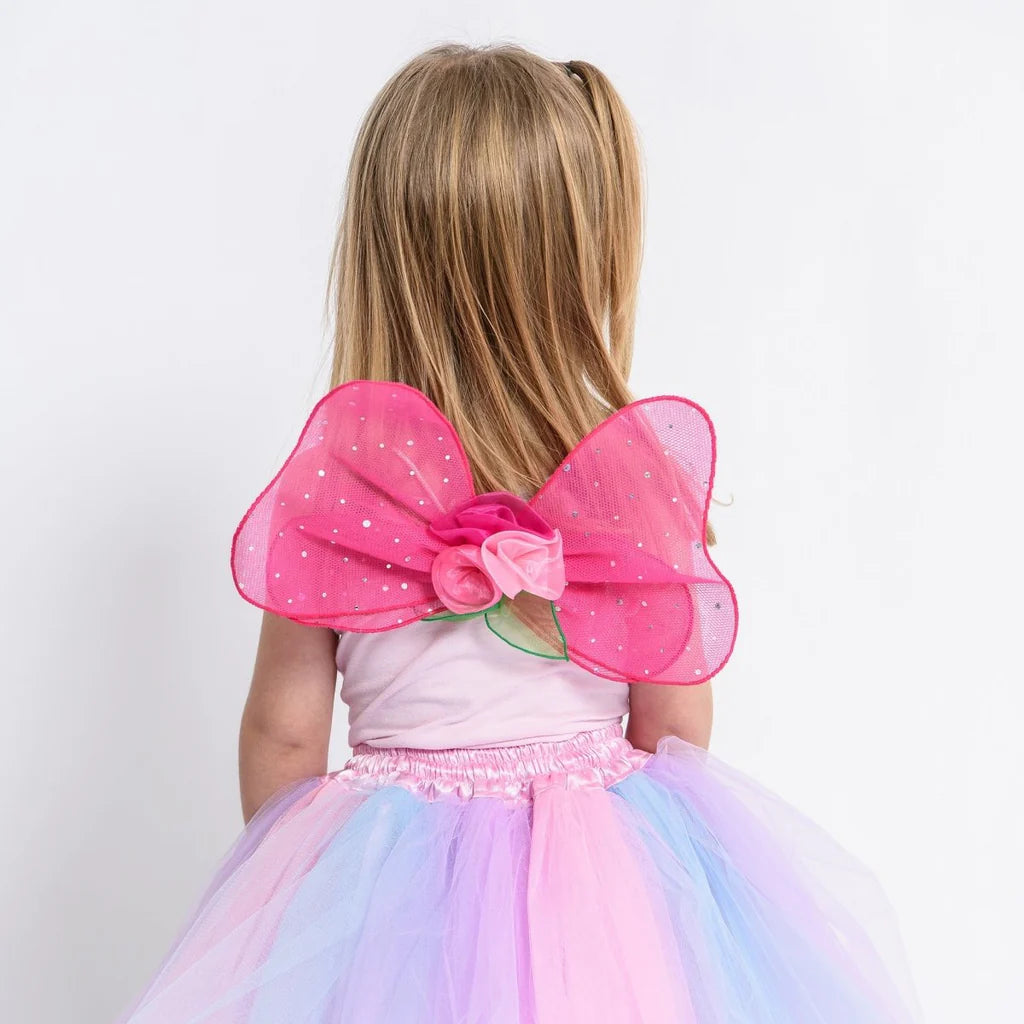 Flower Fairy Wings - Hot Pink