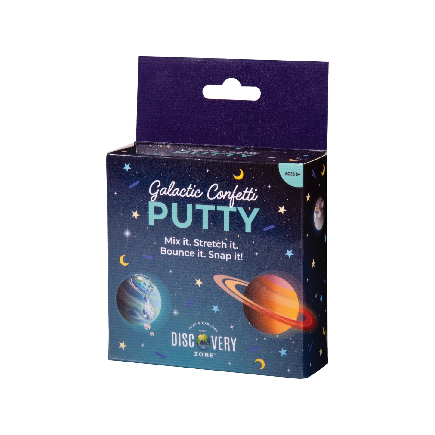 Galactic Confetti Putty Transparent