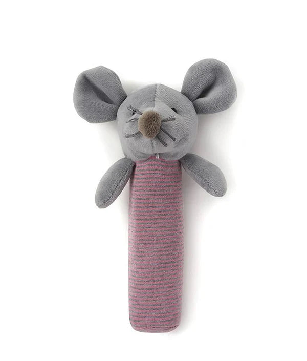 Mousie Rattle - Pink by Nana Huchy