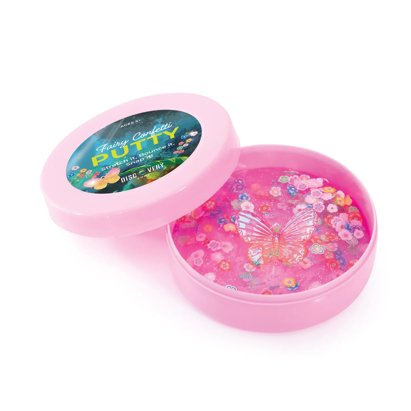 Fairy Confetti Putty Pink