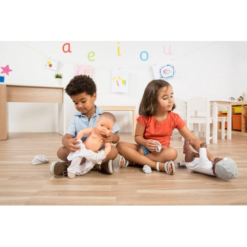 Miniland Clothing Layette Body Suit and Accessories, (38-42 cm Doll)