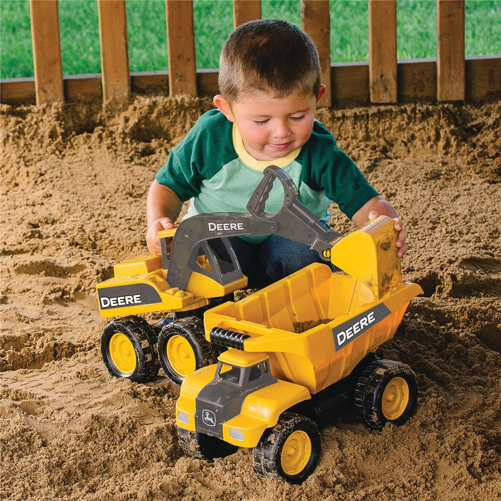 John Deere Construction Dump Truck 38cm Yellow