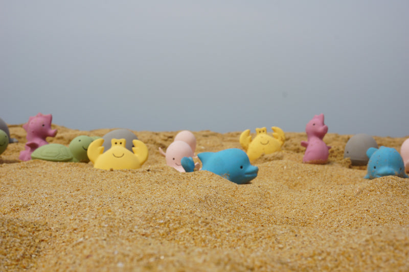 Natural Rubber Seahorse Ocean Buddy by Tikiri