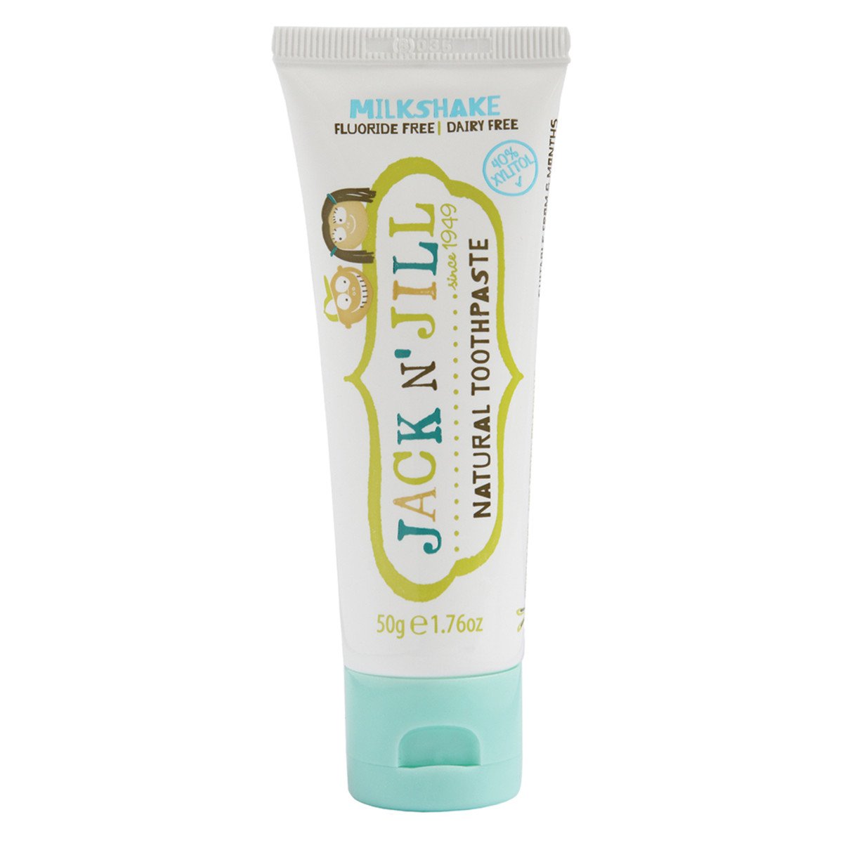Jack N' Jill Natural Kids Toothpaste - Milkshake