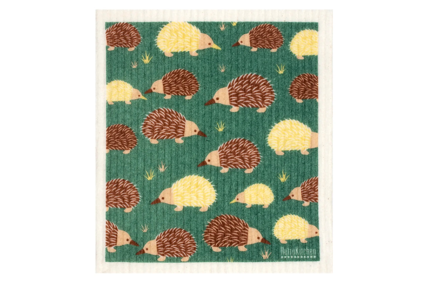 Retrokitchen 100% Biodegradable Dishcloth Echidnas