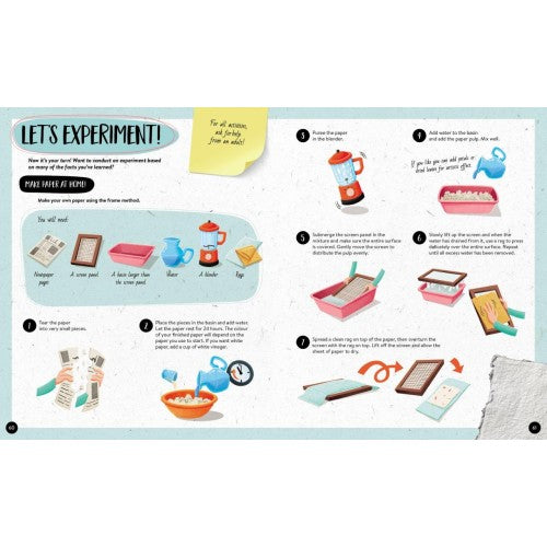 What How and Why Inventions Hard Cover Book and Poster by Sassi Books