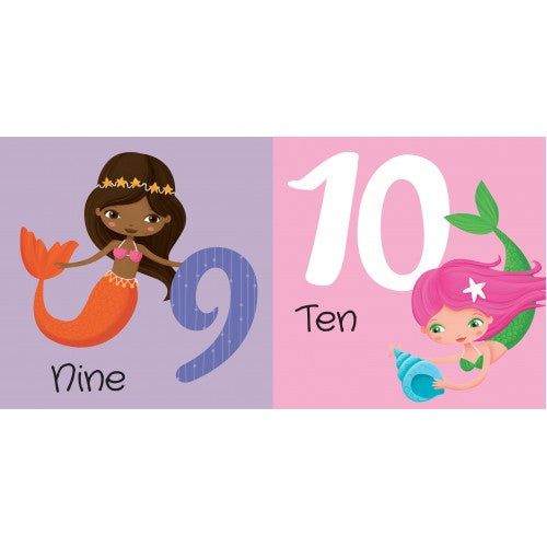 Sassi 3D Puzzle and Book Set - Learn Numbers Mermaids