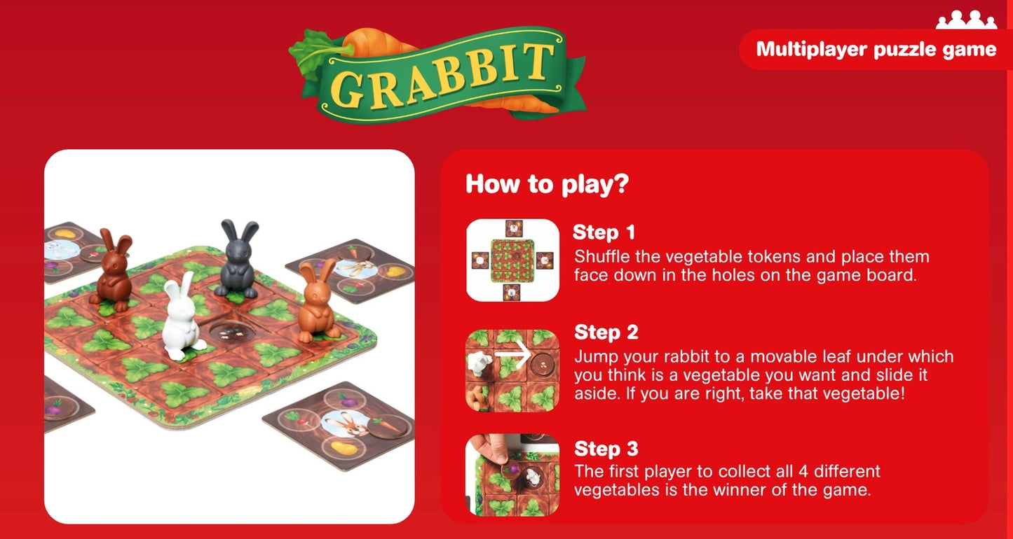 Smart Games - Grabbit Puzzle Game