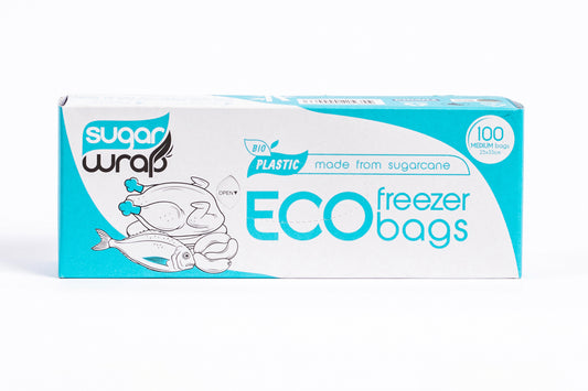 SugarWrap Eco Freezer Bags – Medium